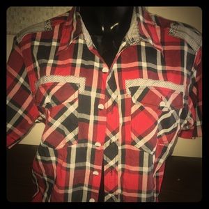 Boys collar button down shirt!